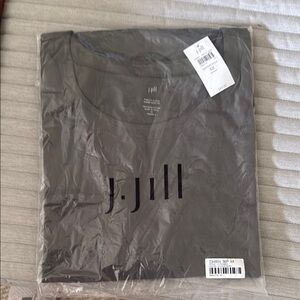 J. Jill Charcoal Gray Tee